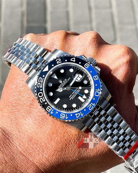 rolex batman gt master|rolex gmt batman jubilee.